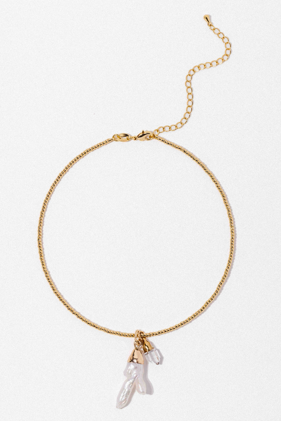 Donna Italiana Jewelry Gold / 11.5 Inches Crystal Nymph Collar