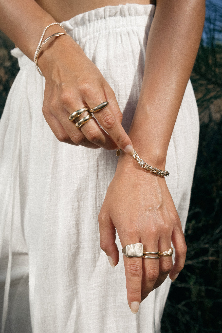 Cashmere Cactus Jewelry Divinity Ring .:. Brass