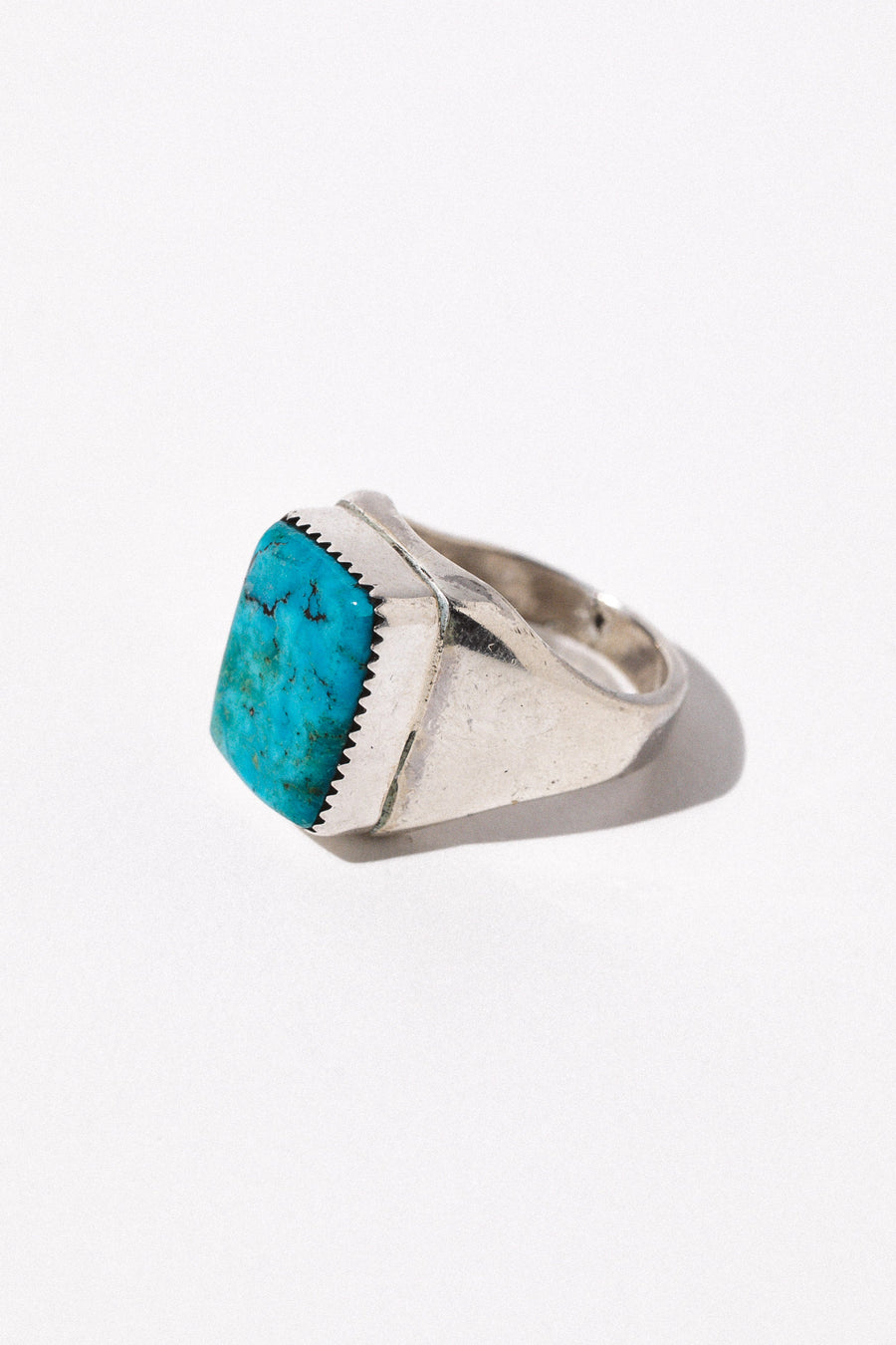 Ayman Jewelry Silver / US 11 Dyami Vintage Native American Turquoise Ring