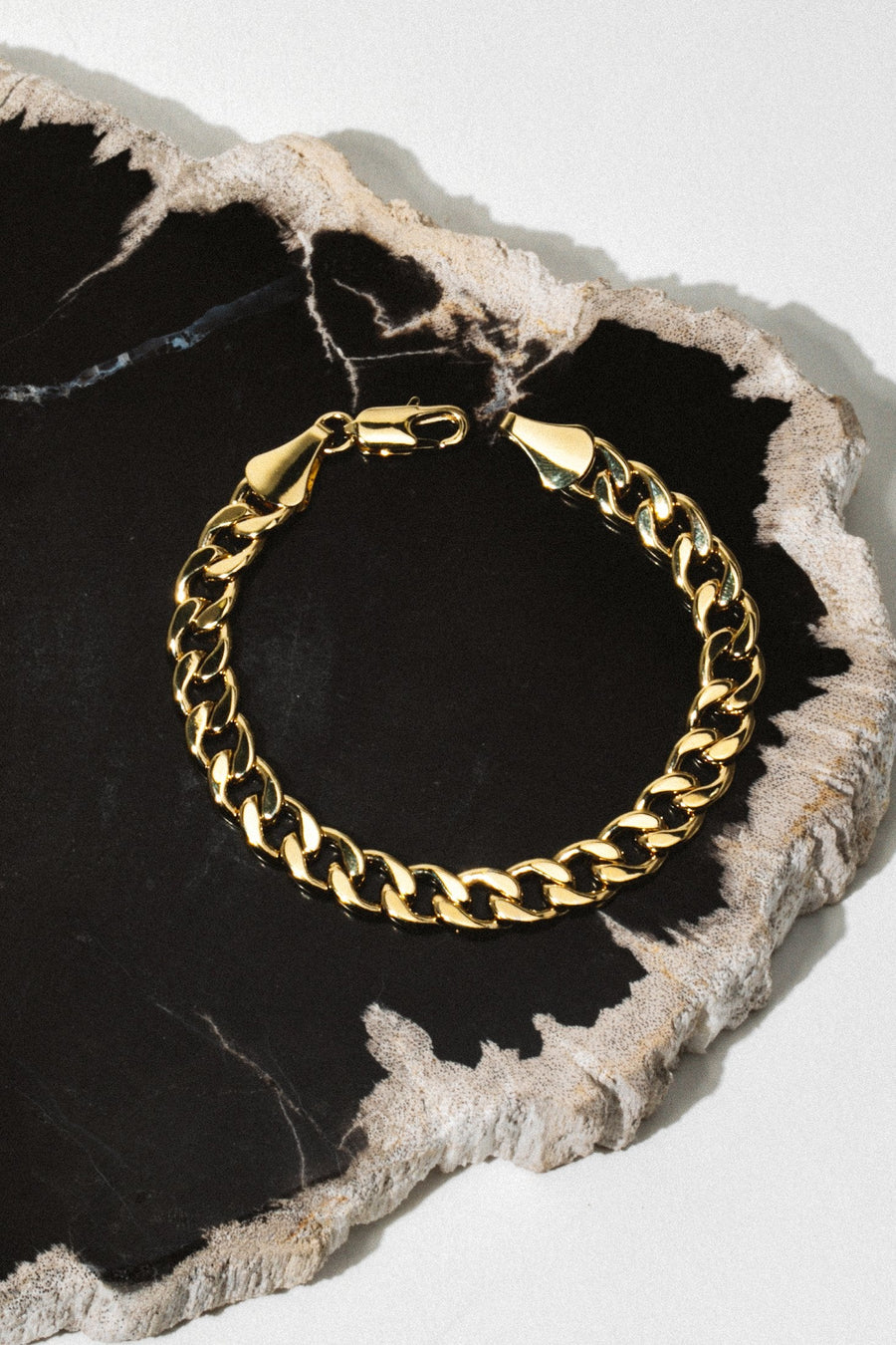 Goddess Jewelry Gold El Cubano Bracelet