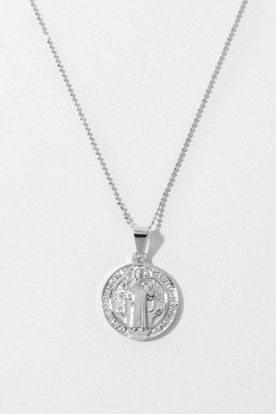 Dona Italia Jewelry Silver / 20 Inches Holy Traveler Necklace