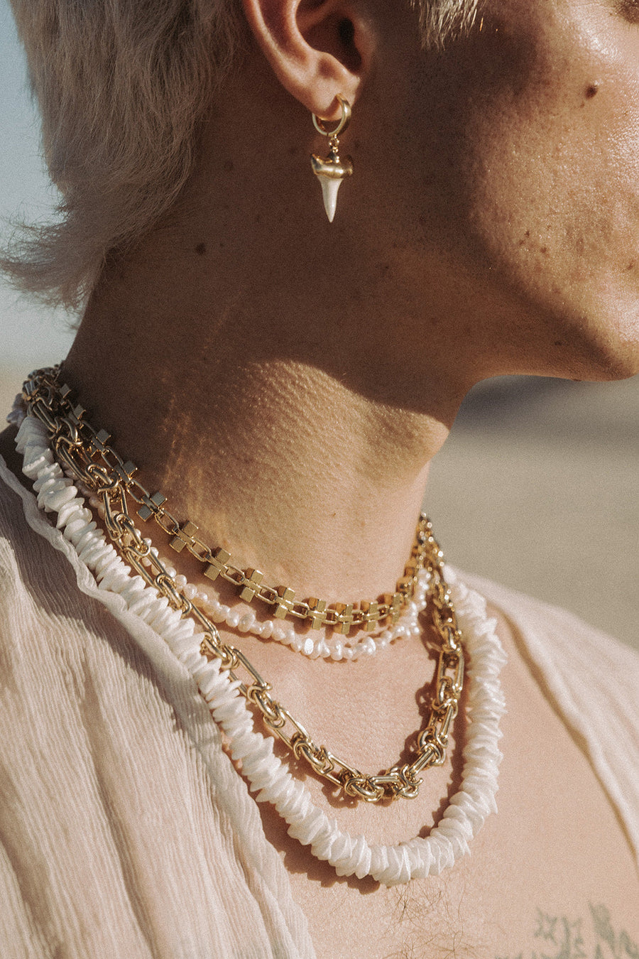Goddess Jewelry Gold / 11 Inches Jezebel Choker