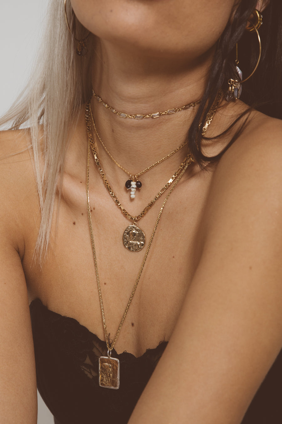 Goddess Jewelry Gold / 11 Inches Juno Choker