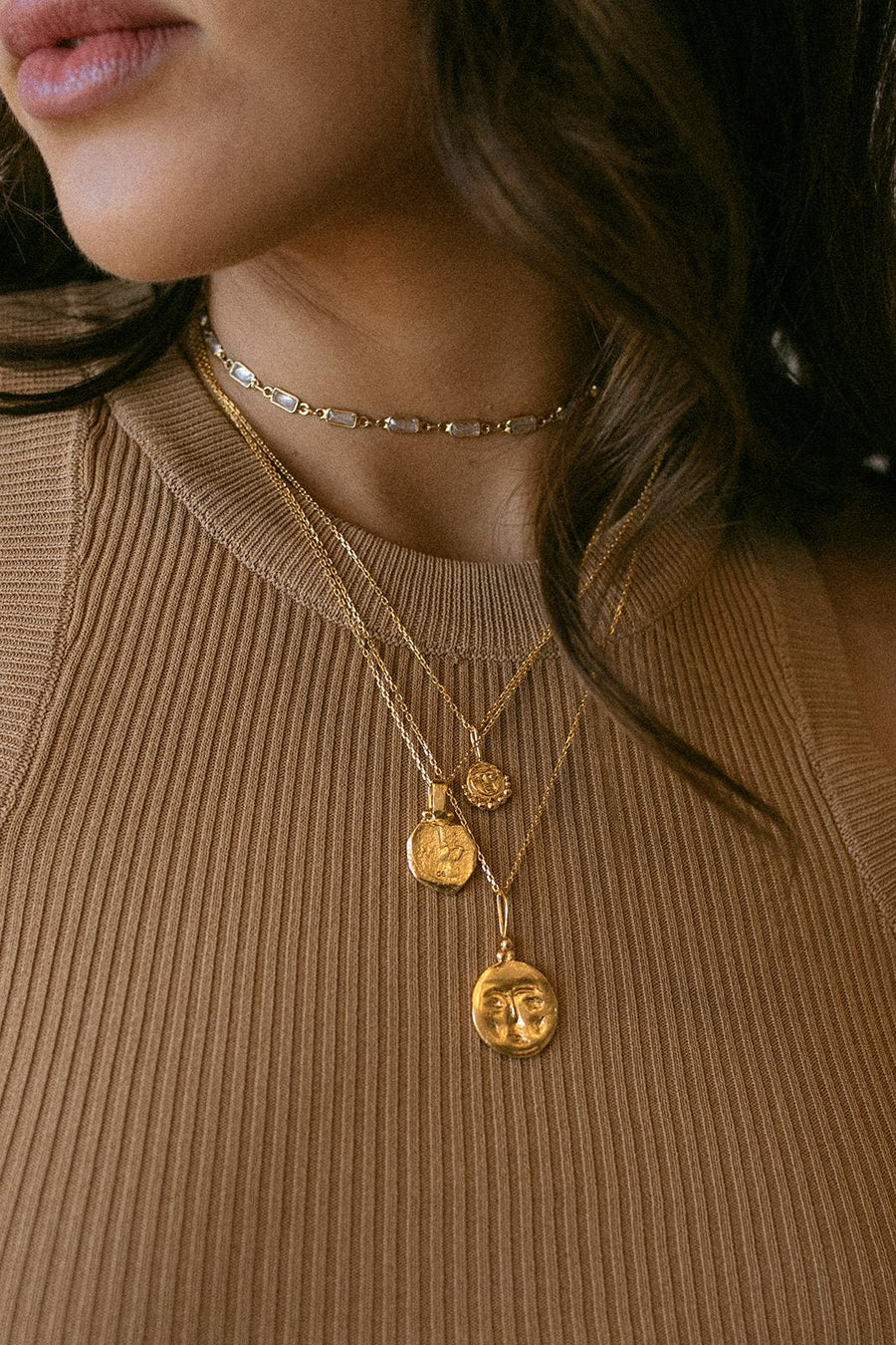 Goddess Jewelry Gold / 12 Inches Juno Choker