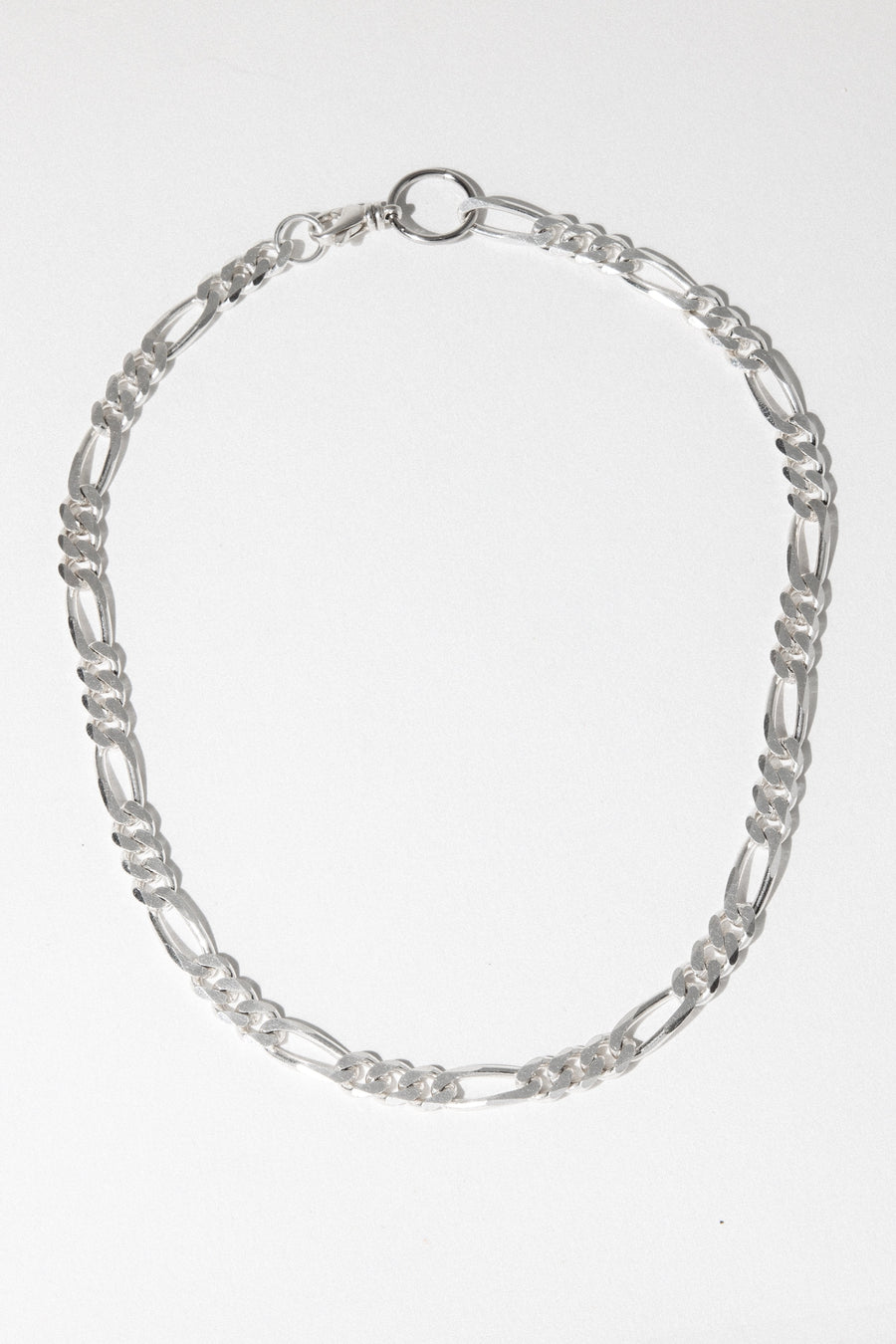 CGM Jewelry Silver / 16 Inches Milan Chain Necklace