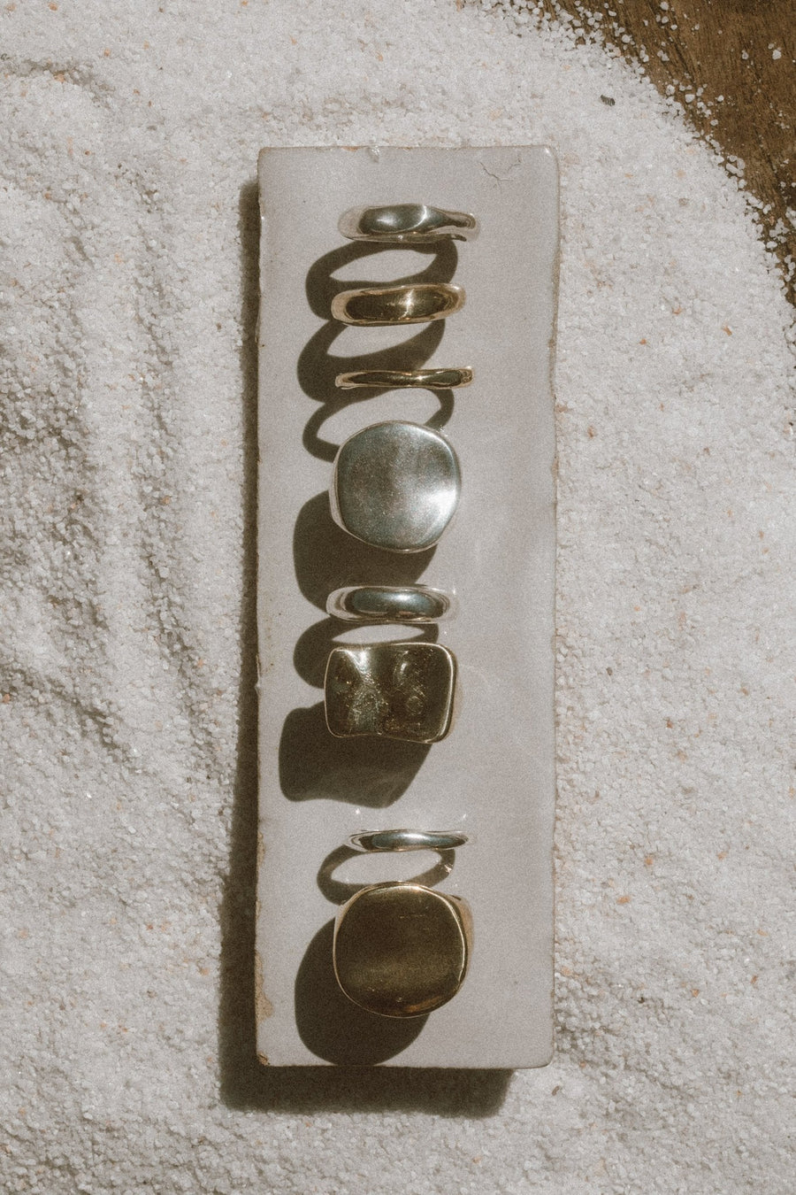 Cashmere Cactus Jewelry Radiance Ring.. Brass