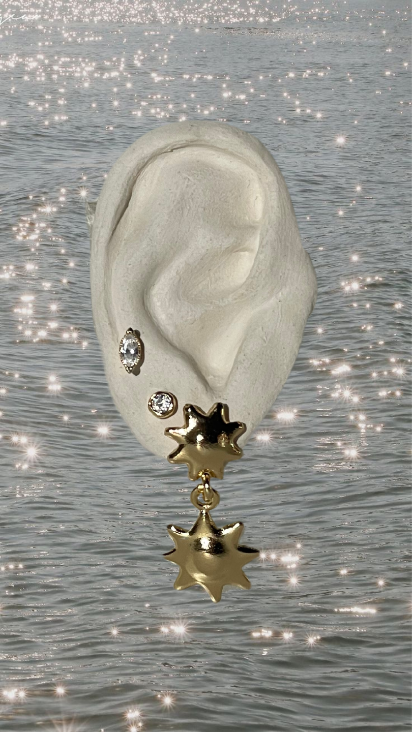 Sparrow Jewelry Gold Solana Earrings