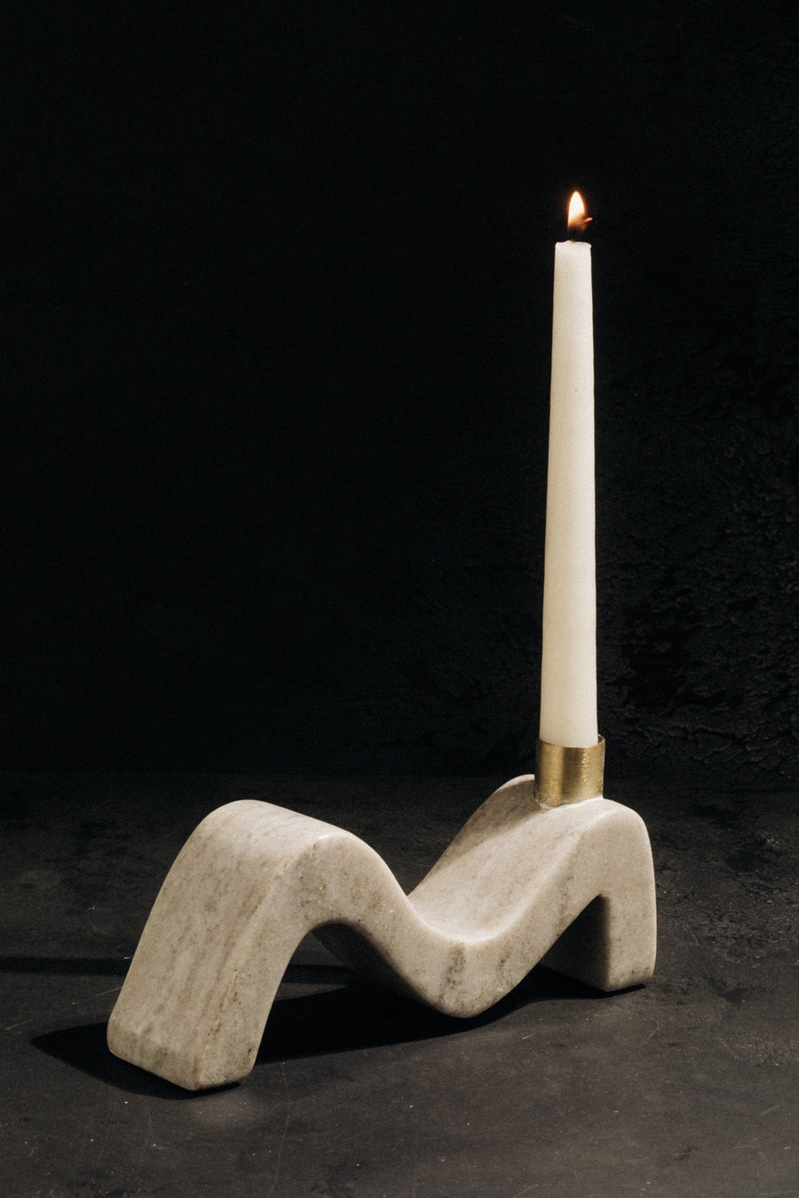 Bloomingville Objects Marble / FINAL SALE Avant-Garde Marble Candle Holder