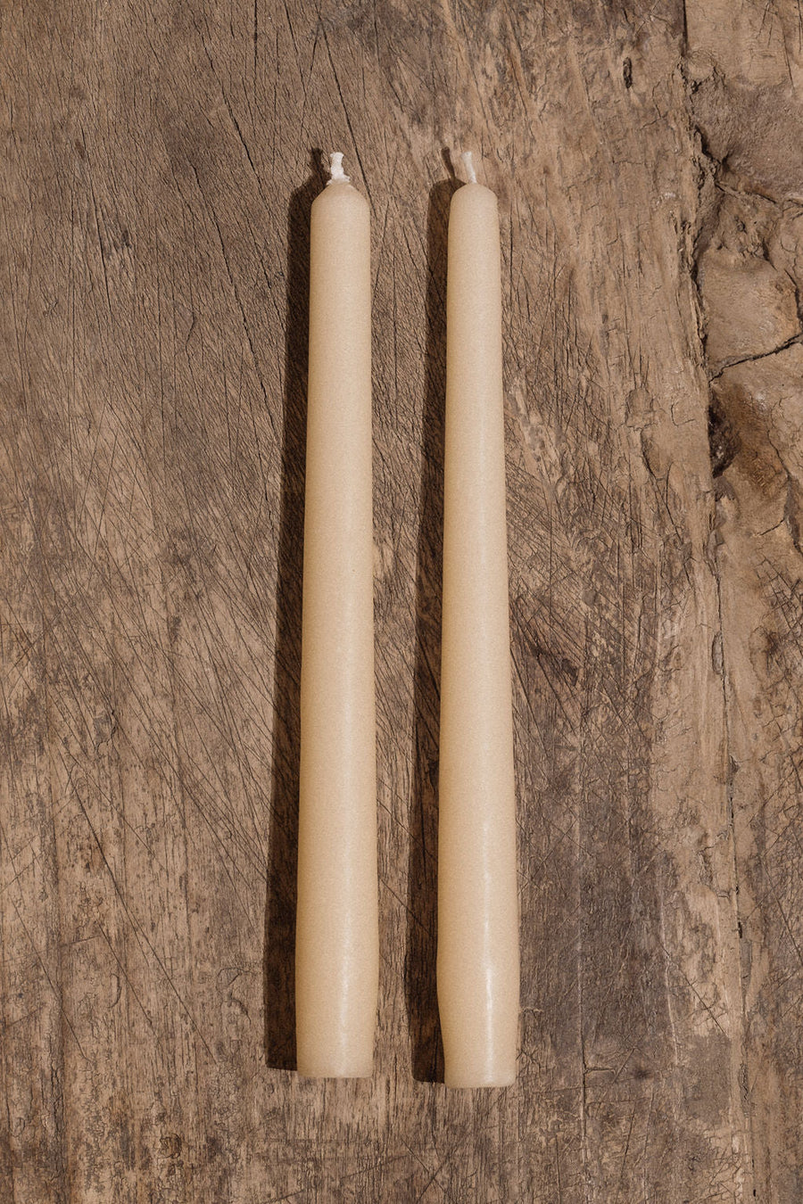 Civil Alchemy Objects Ivory / FINAL SALE Civil Alchemy Beeswax Taper Candles