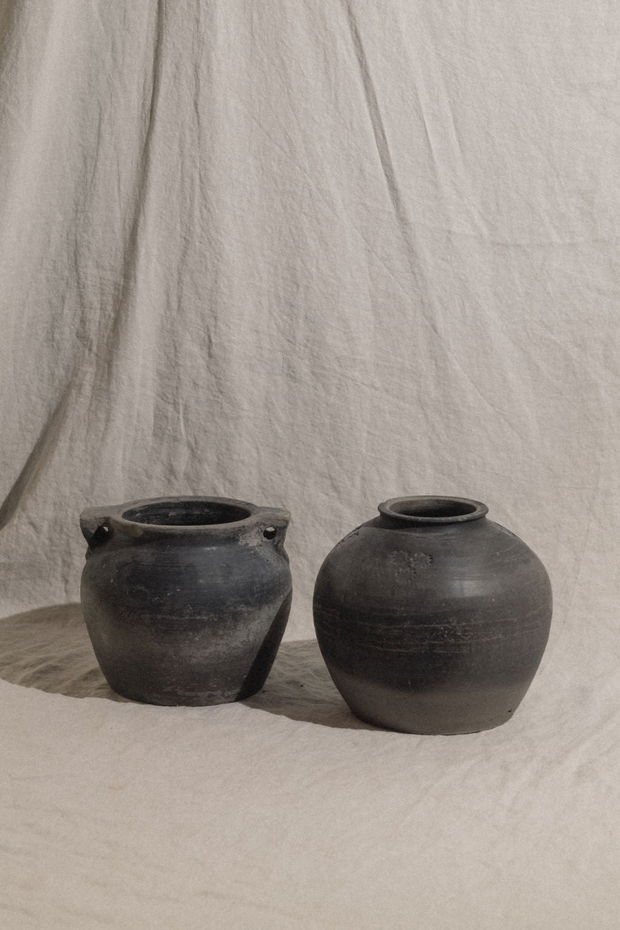 Indus Design Arizona Objects Black / FINAL SALE Vintage Chinese Rice Pot