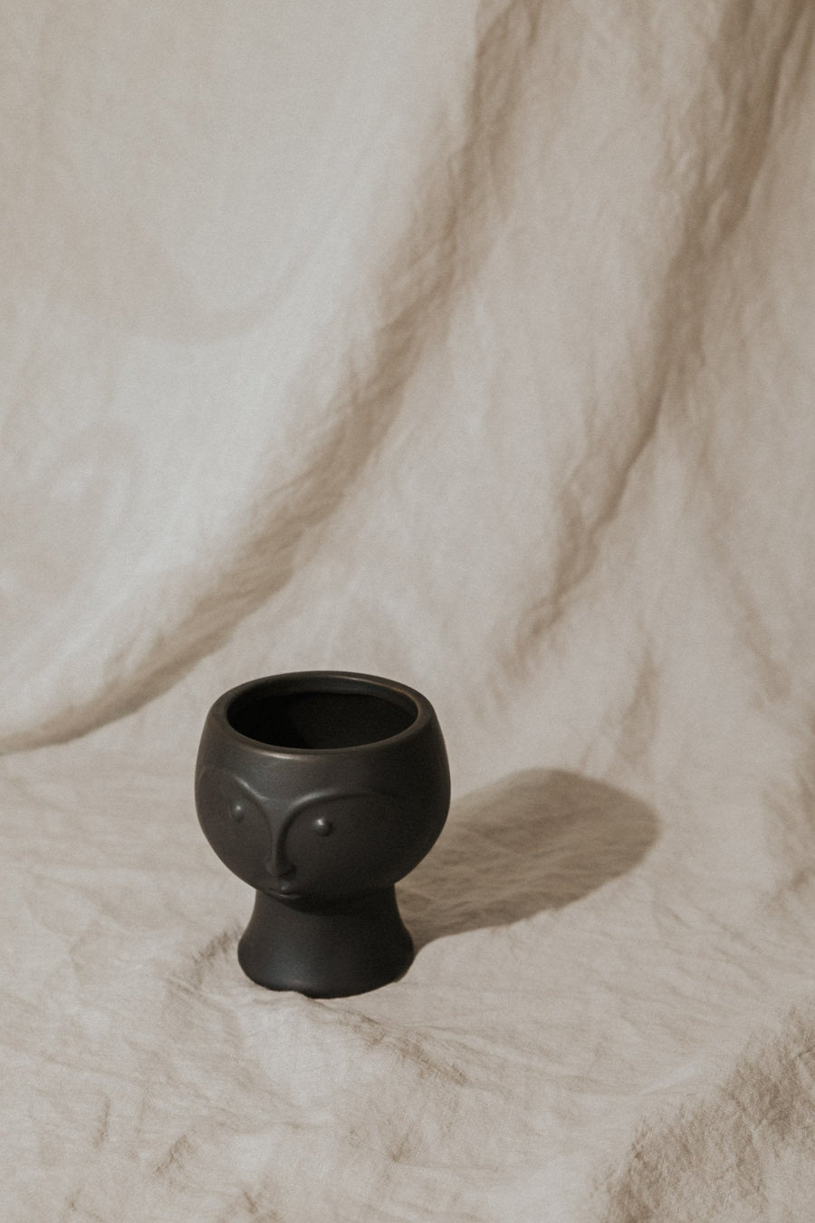 Homart Objects Black / FINAL SALE Rory Ceramic Face Vase
