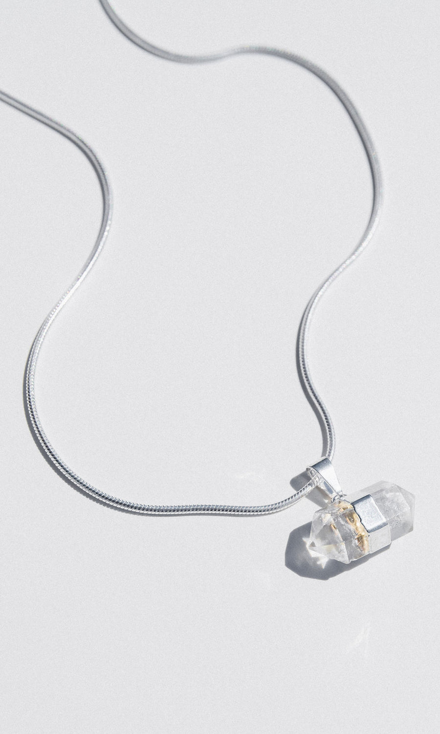 Ancient Wisdom Quartz Necklace