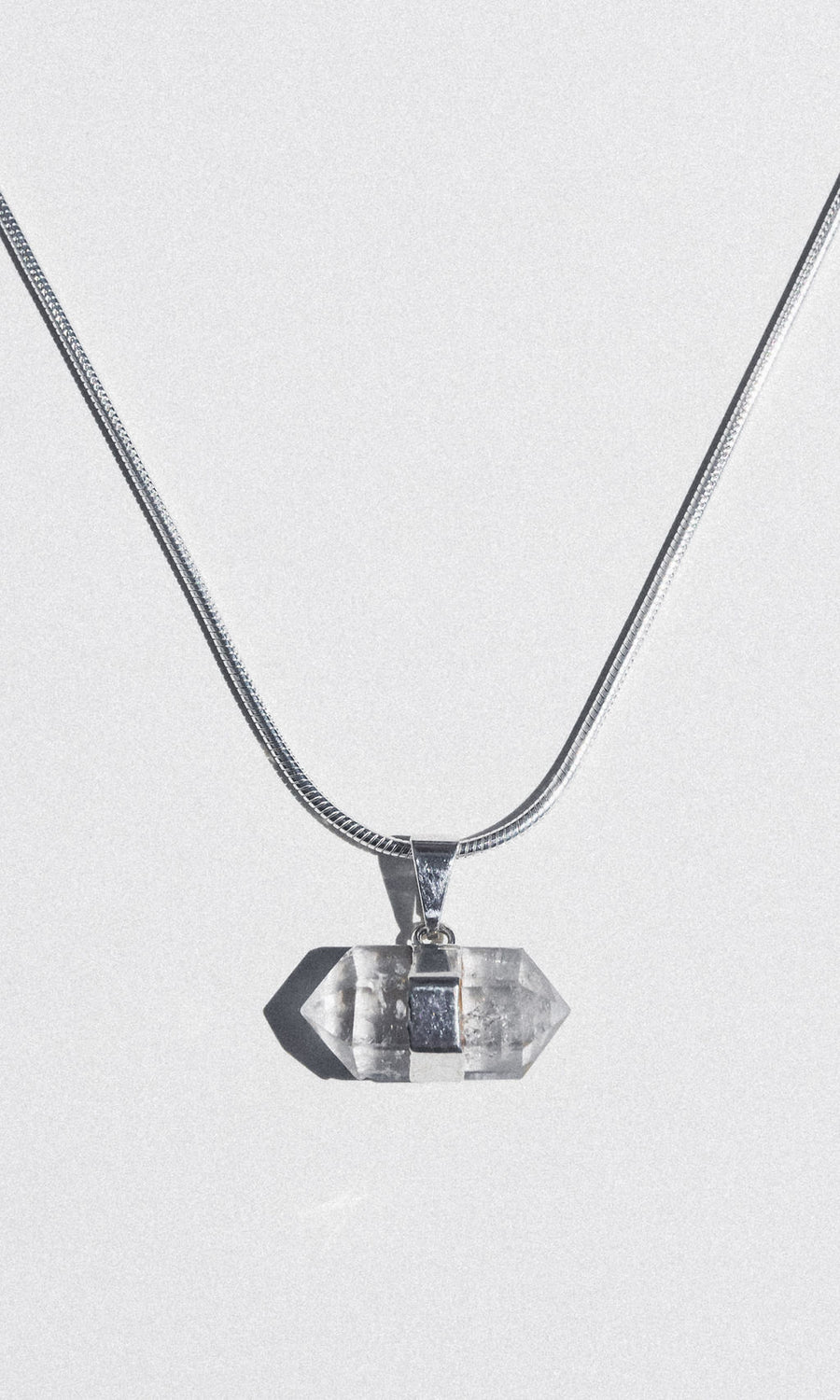 Ancient Wisdom Quartz Necklace