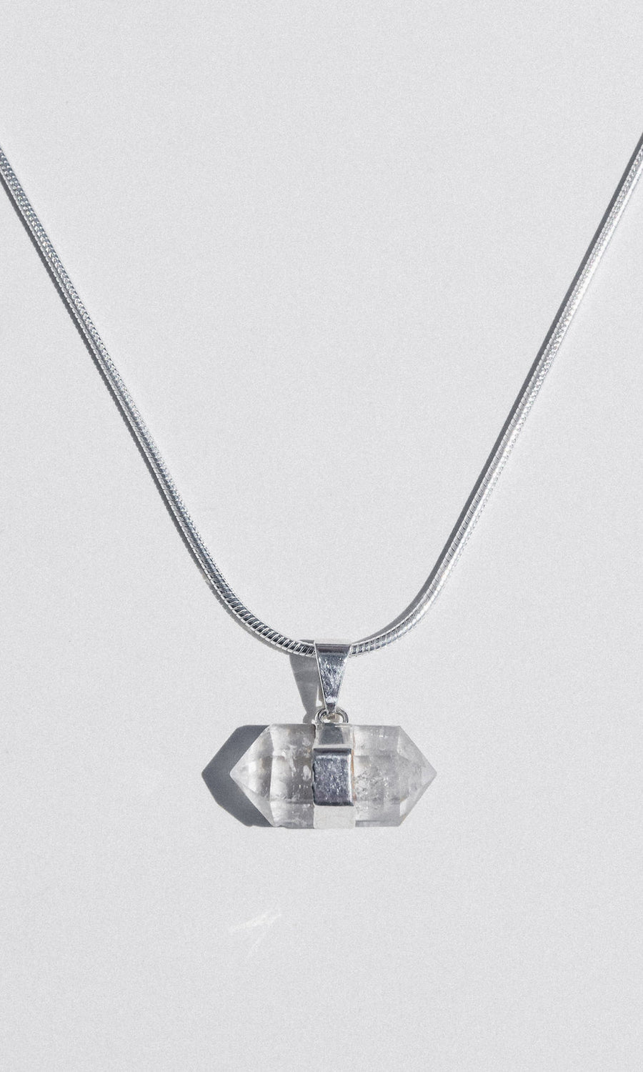 Ancient Wisdom Quartz Necklace