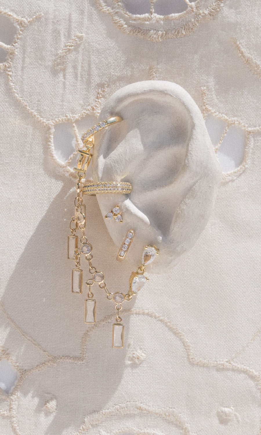 Rhiannon CZ Ear Cuff