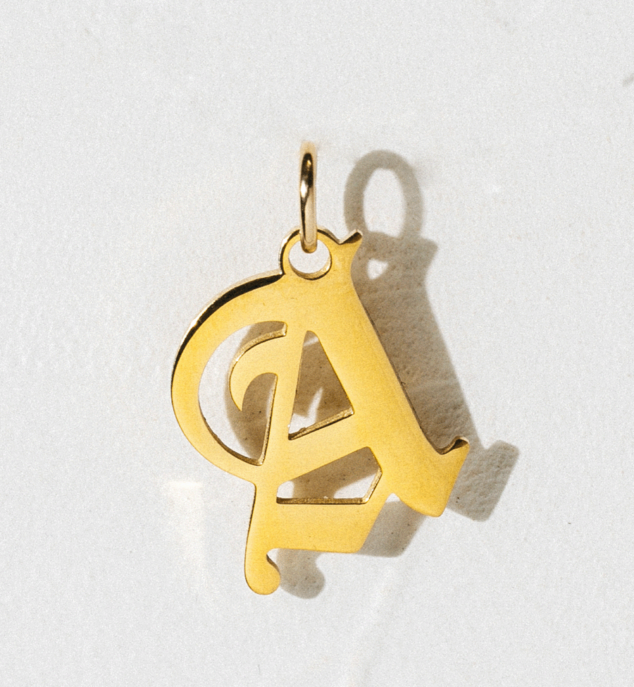 Alibaba charm bar Gold / Exchange Only Charm A