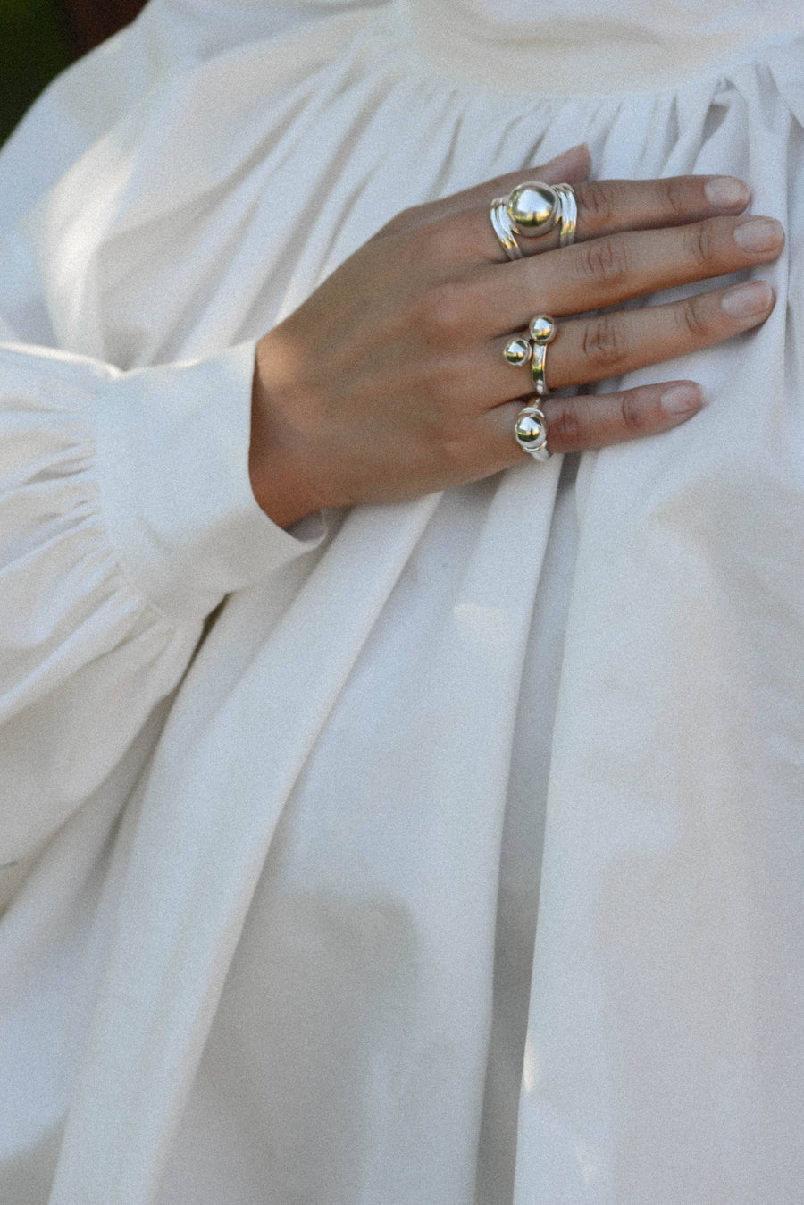 De la Fuente De La Fuente Pinky Ring .:. Silver