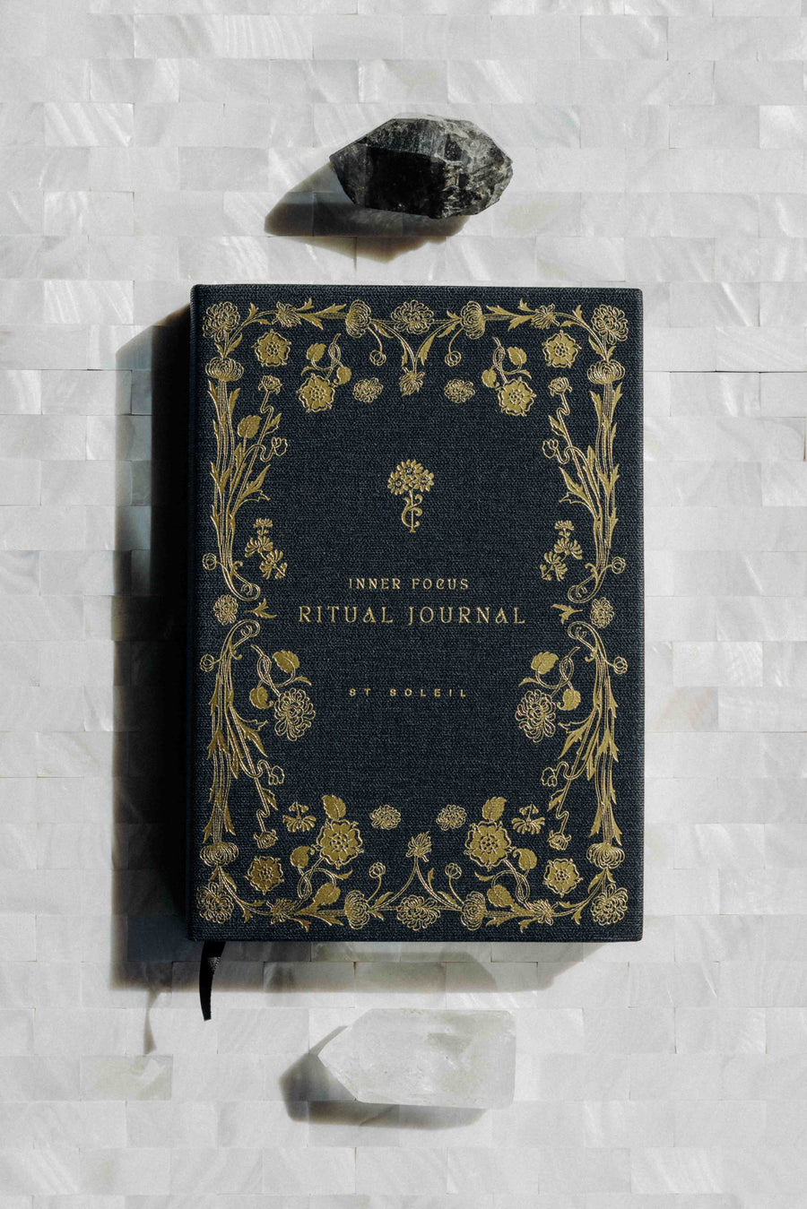 ST SOLEIL Inner Focus Linen Ritual Journal
