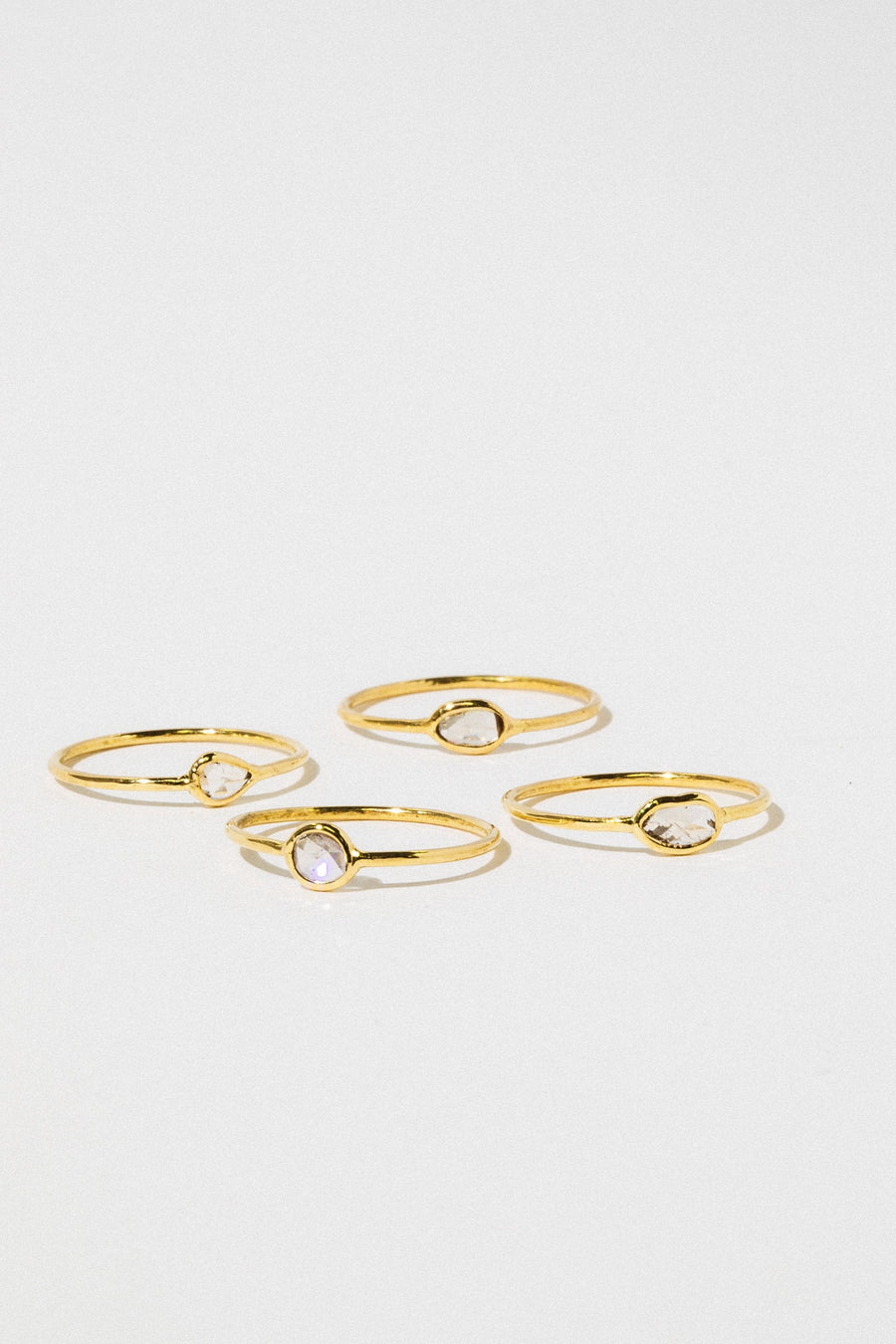 Slice Rings 10kt Diamond Slice Ring – Child of Wild