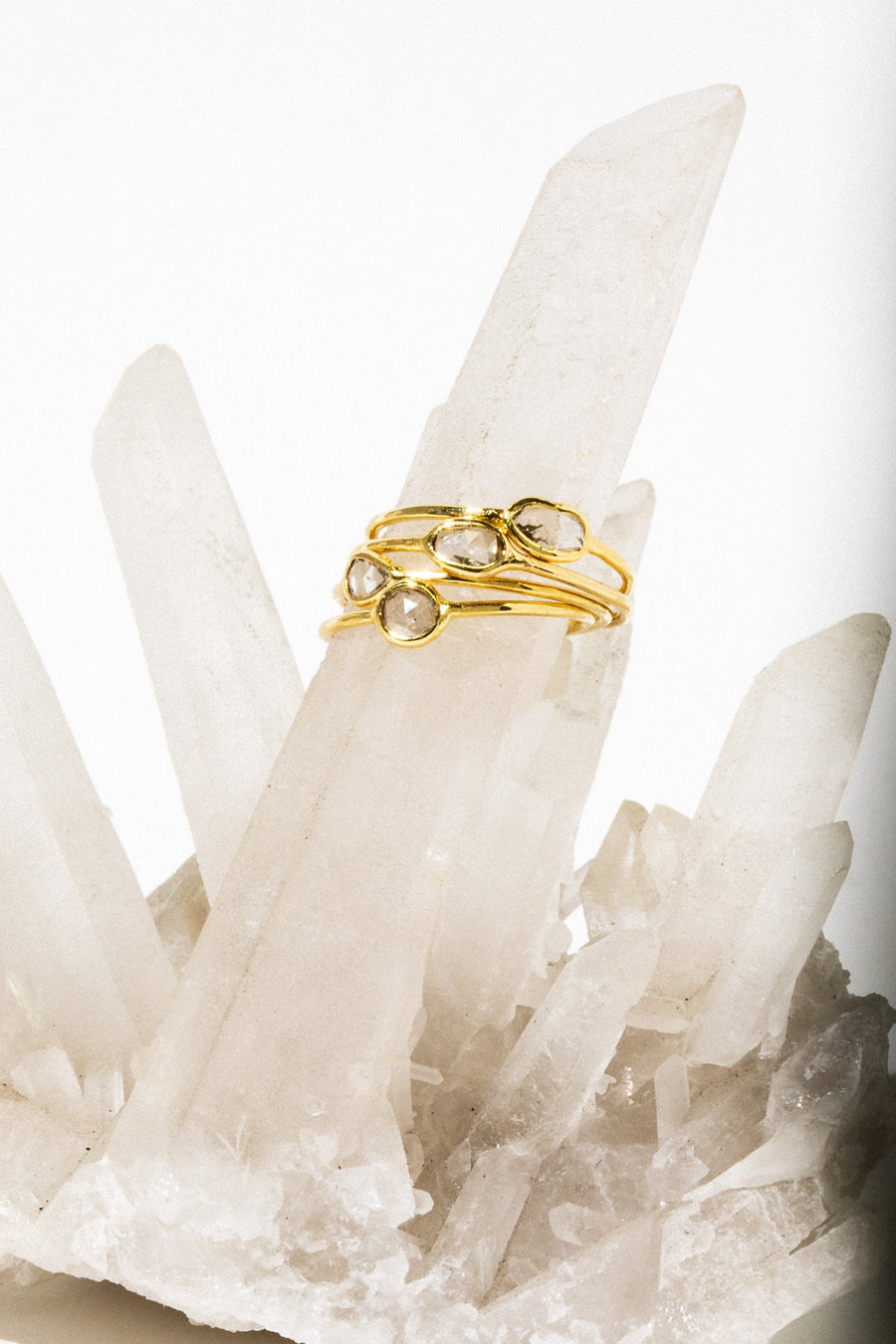 Anirudh Gems Jewelry Diamond Slice Ring - 10k
