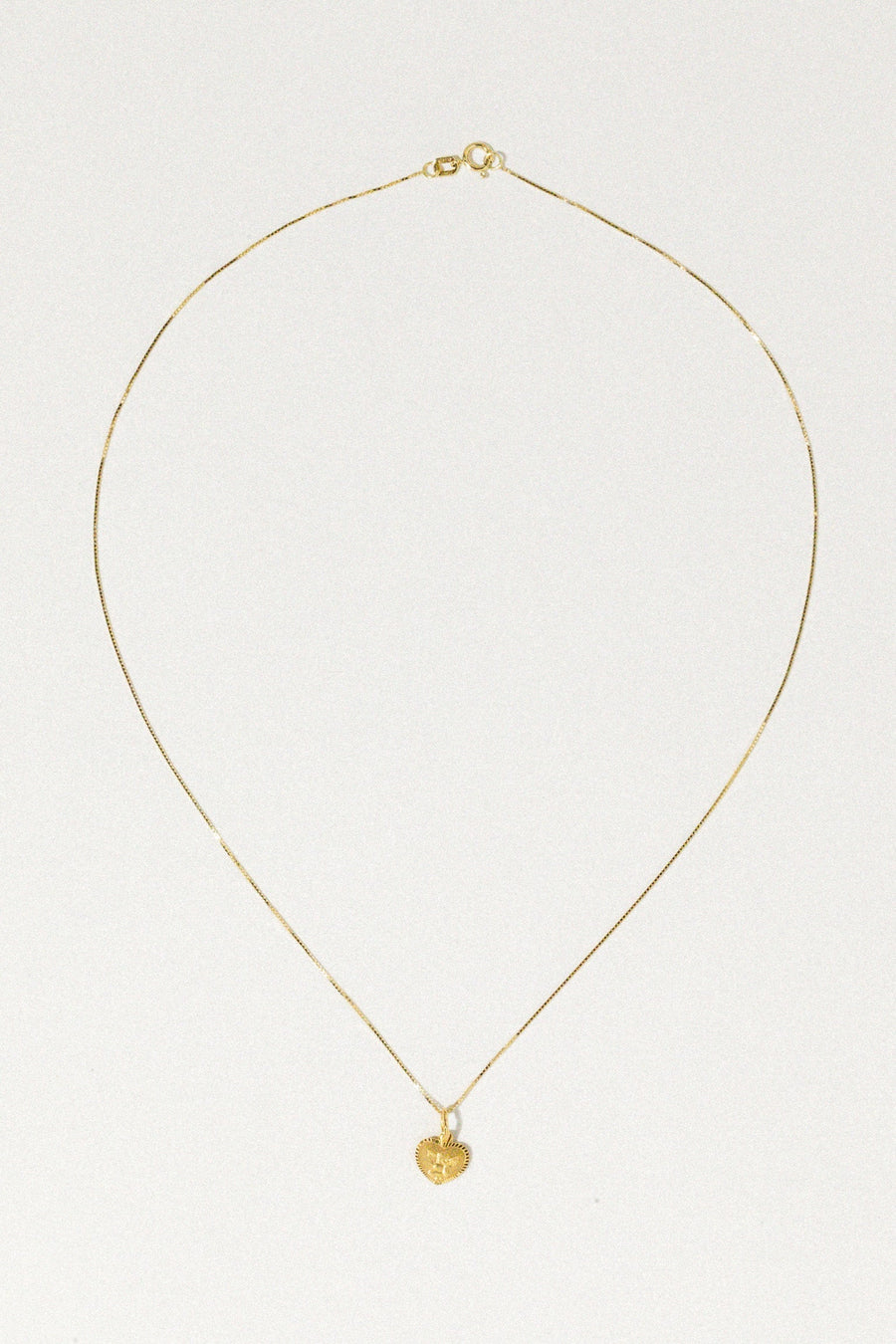 Stuller Jewelry Gold / 16 Inches 14kt Cupid's Heart Necklace