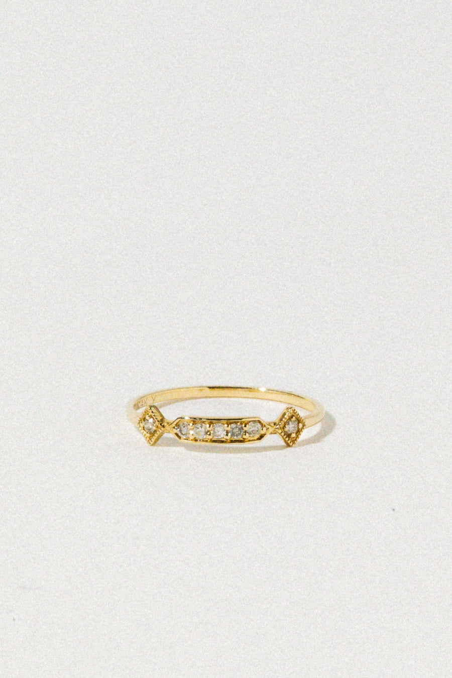 Tresor Jewelry Gold / US 6 14kt Diamond Daze Ring