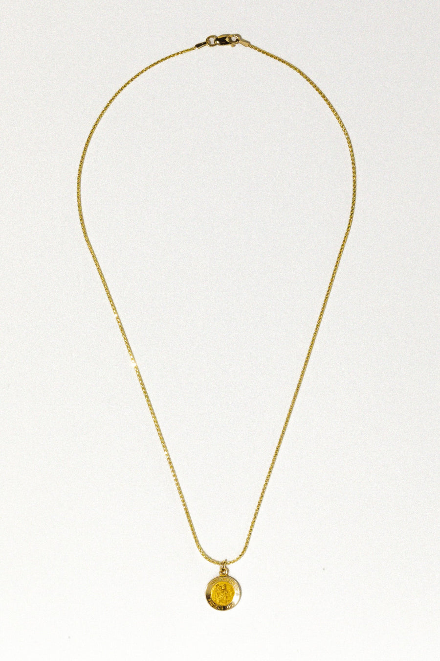 Stuller Jewelry Gold / 16 Inches 14kt Golden Protection Necklace