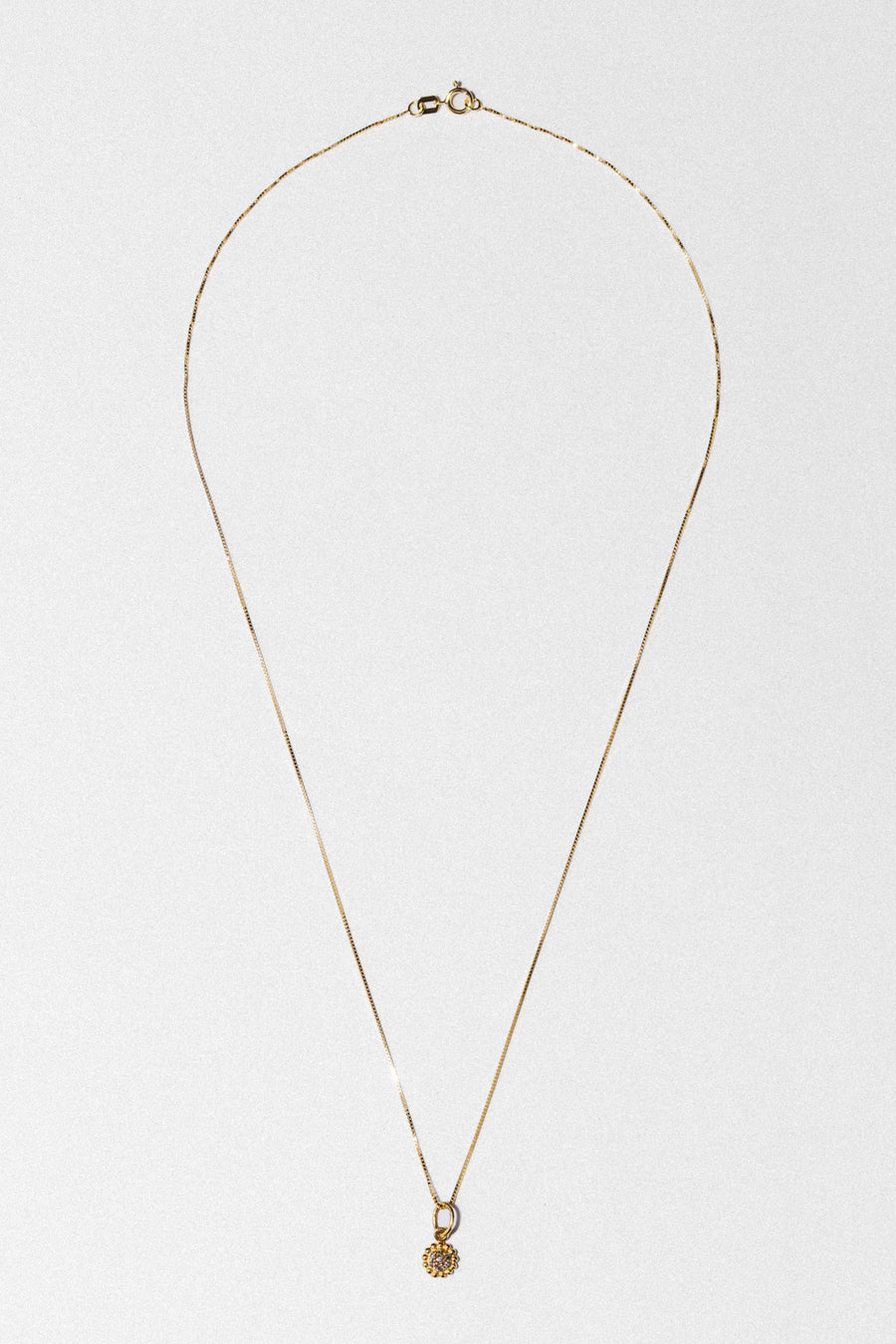 Tresor Jewelry Gold / 18 Inches 14kt Suri Diamond Necklace