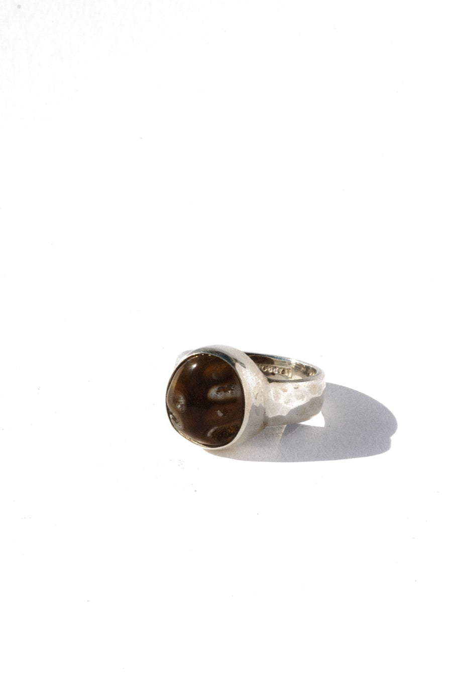 Starborn Creations Jewelry US 7 / Silver Agate Caves Ring