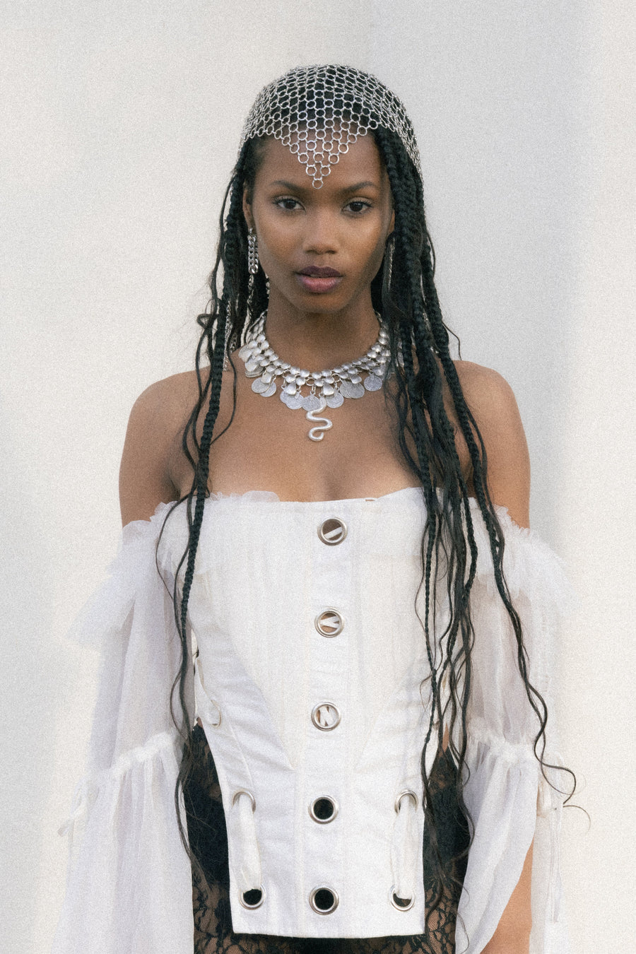 Child of Wild Jewelry Silver / 15 Inches Alara Statement Necklace