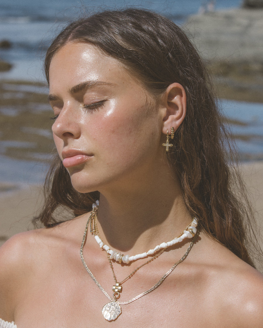 Goddess Jewelry Gold / 14 inches Ancient Paradigm Necklace…
