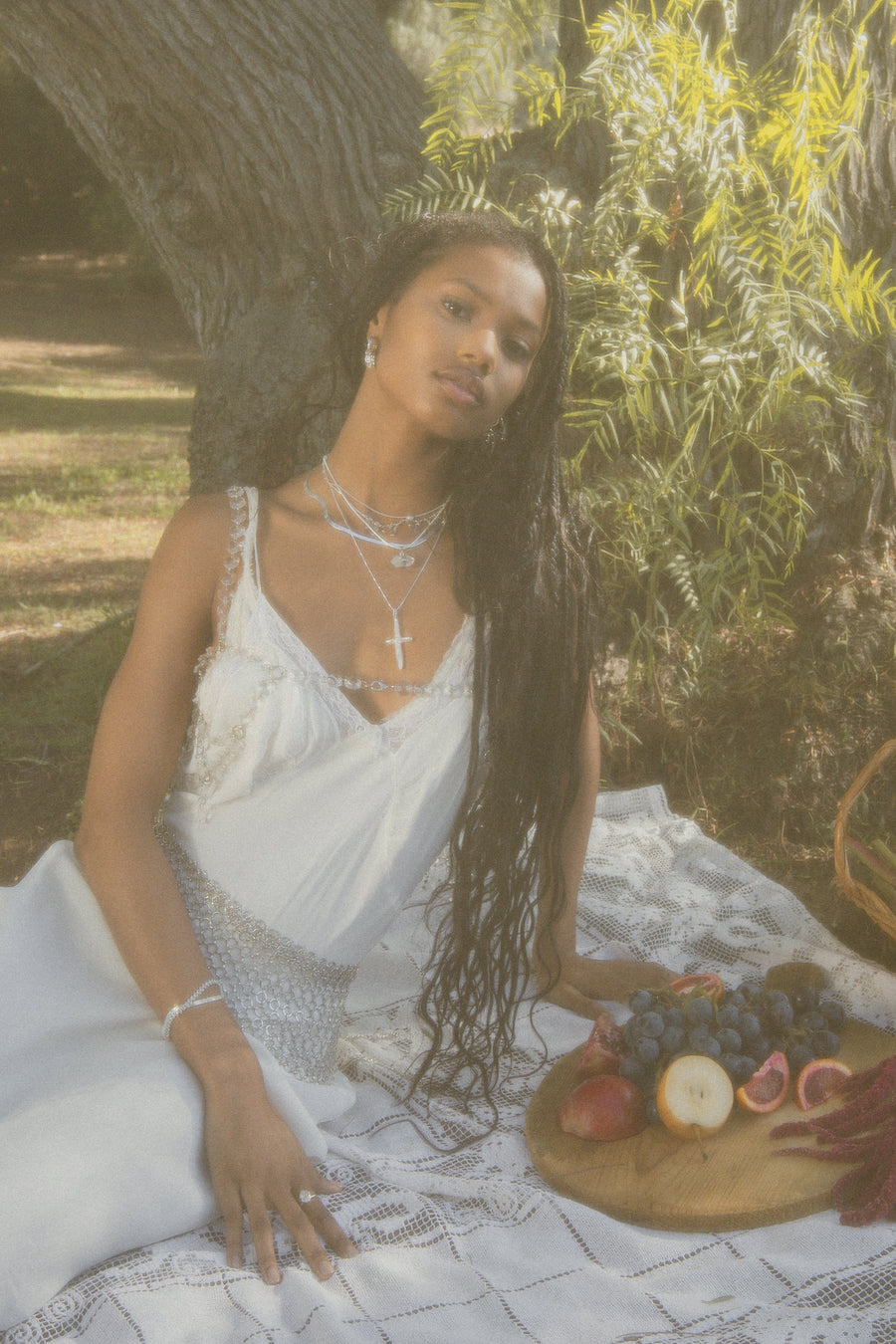 Child of Wild Jewelry Silver / 16 Inches Ancient Wisdom Quartz Necklace