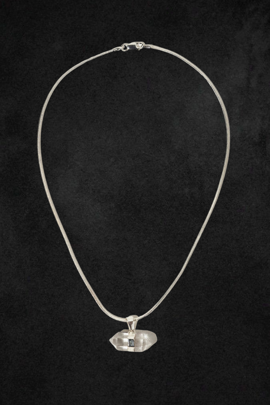 Child of Wild Jewelry Silver / 16 Inches Ancient Wisdom Quartz Necklace