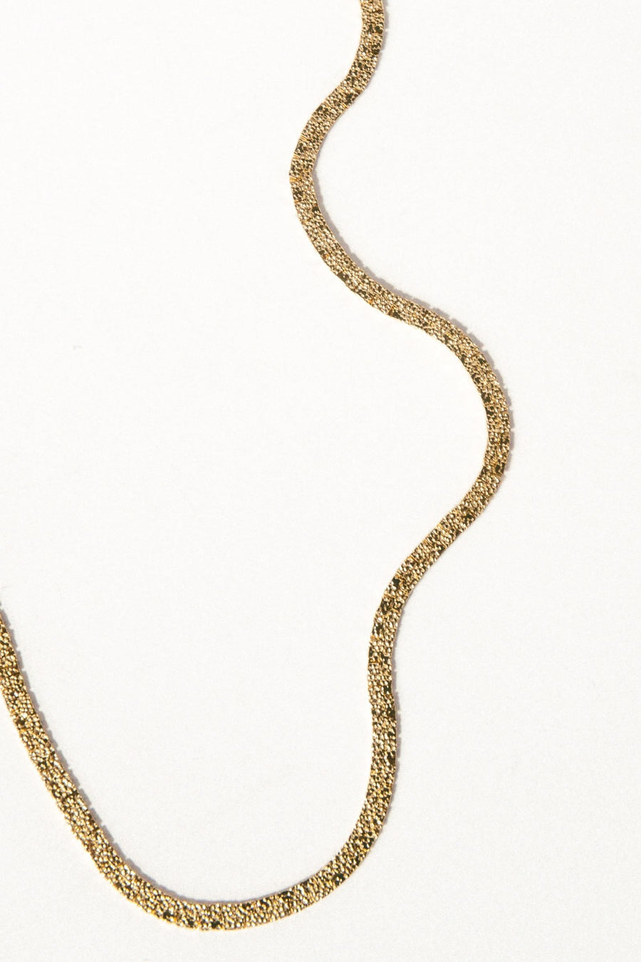 Tresor Jewelry Gold / 16 Inches Herringbone Necklace