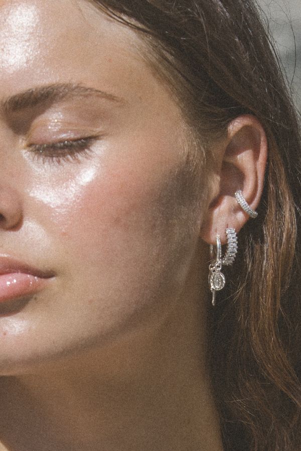Child of Wild Jewelry Silver Antoinette Earrings .:. Silver
