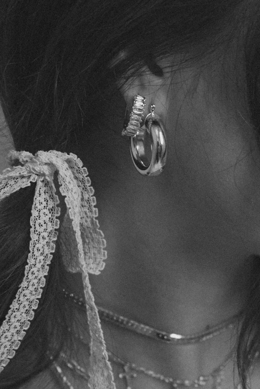DLUXCA Jewelry Silver Antoinette Earrings .:. Silver