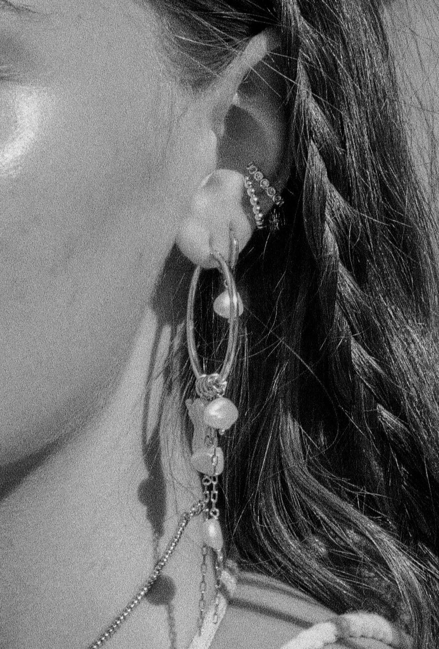 Donna Italiana Jewelry Gold Aria Ear Cuff