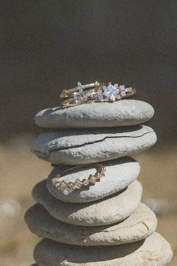 Monplaisir Fashion Jewelry Asteria CZ Ring