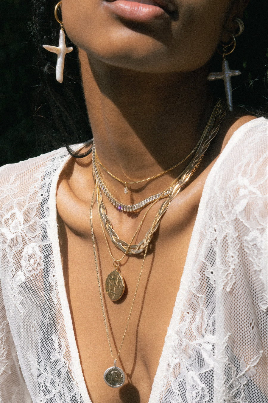 Child of Wild Jewelry Gold / 16 Inches Aureline Braided Necklace