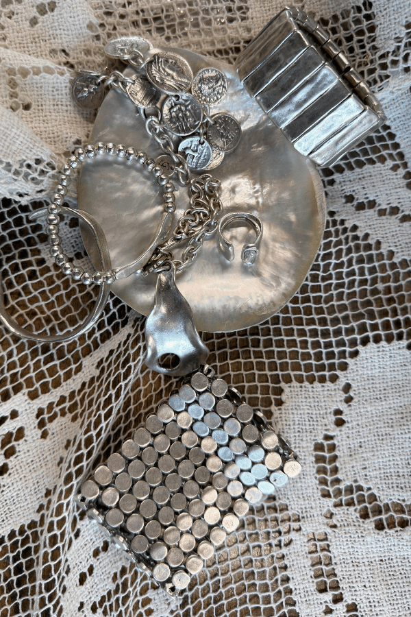 Chanour Jewelry Silver Ayla Lunar Mosaic Bracelet