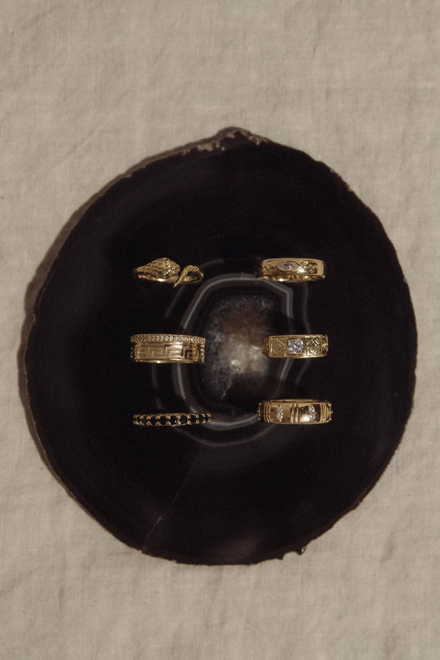 Dona Italia Jewelry Aztec Ring