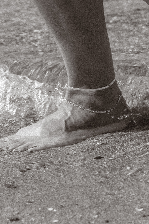 Child of Wild Jewelry Silver Basic II Anklet