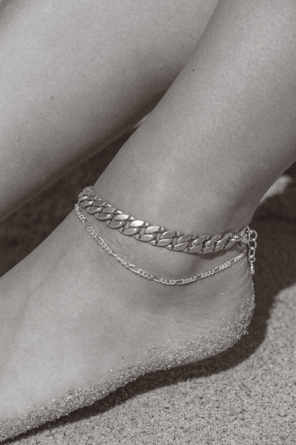 Child of Wild Jewelry Silver Basic II Anklet