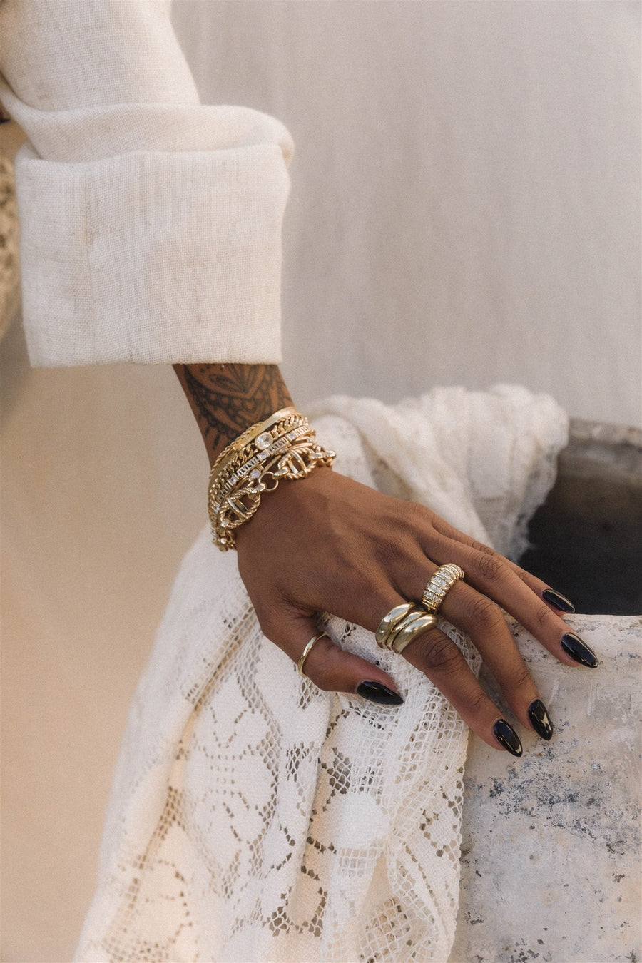 Goddess Jewelry Gold Bautista Bracelet