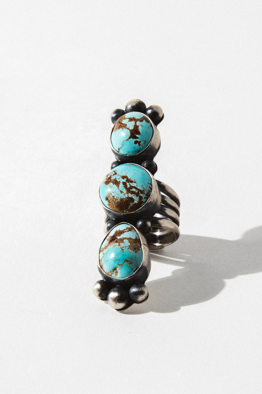 Blue Frost Vintage Native American Ring
