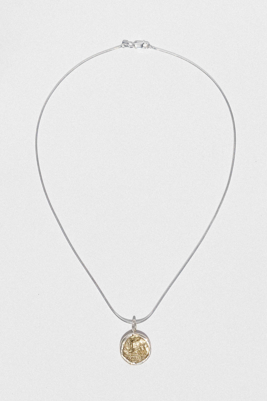 Child of Wild Jewelry Silver / 16 Inches Circe Coin Necklace