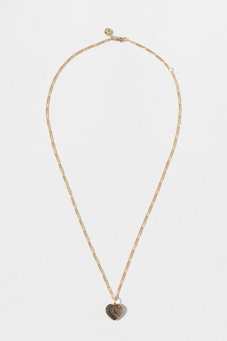 CGM Jewelry Gold / 22 Inches Close to my Heart Smoky Quartz Necklace