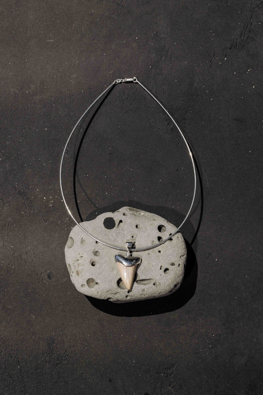Starborn Creations Jewelry Silver / 16 inches Coastal Cove Shark Tooth Collar