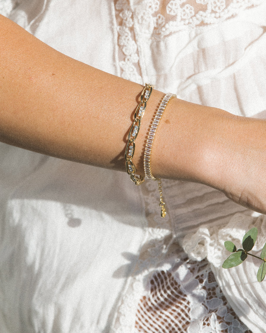 Child of Wild Jewelry Gold / 7 Inches Cry Baby Bracelet