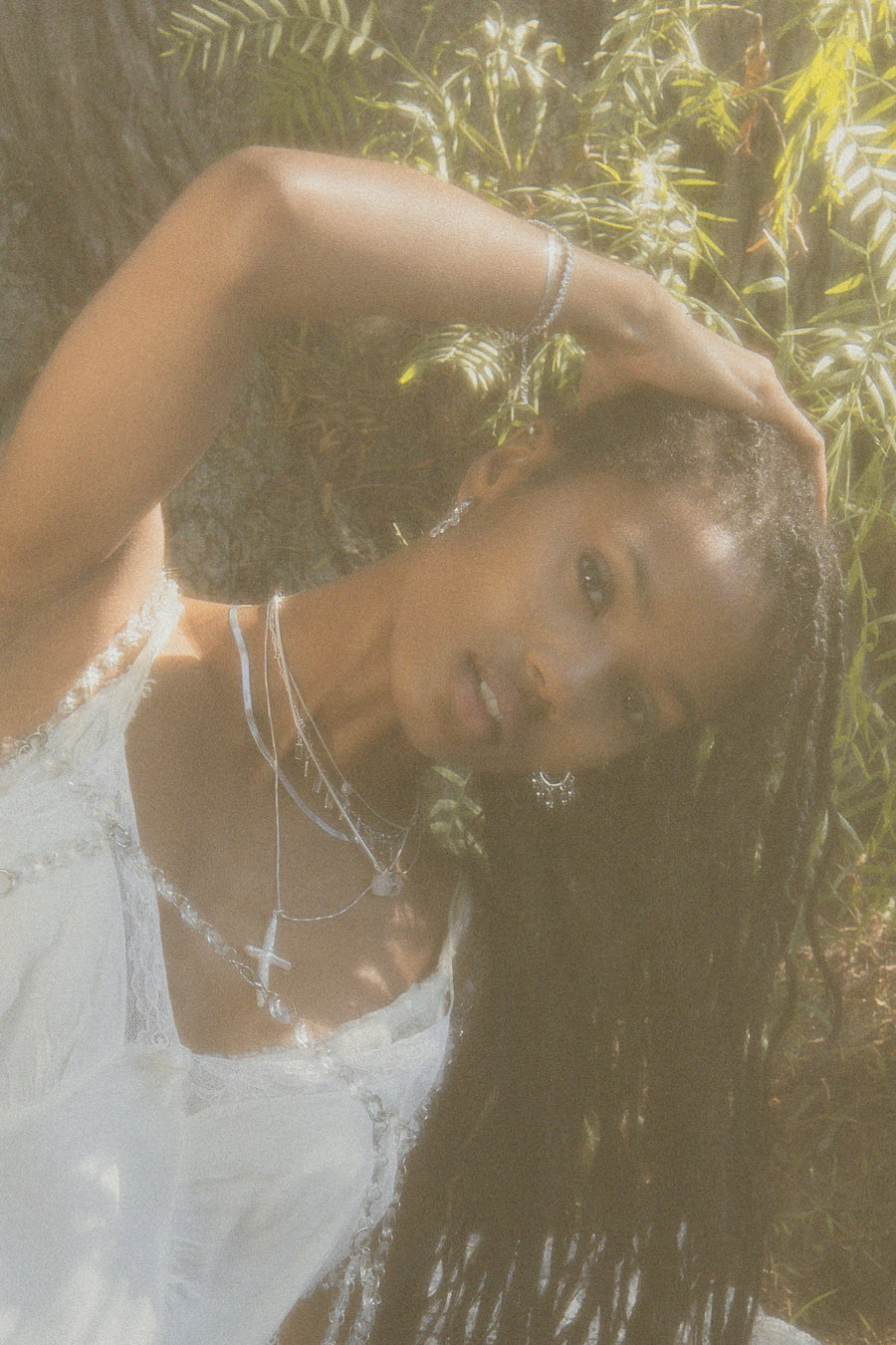 Child of Wild Jewelry Silver / 15 inches Daphne CZ Necklace .:. Silver